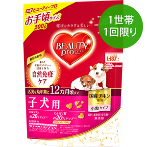 【1世帯1回限り】ビューティープロ ドッグ 子犬用 １２ヵ月頃まで