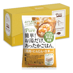〈ピュアキューブ〉コンボ ピュア ドッグ ウェット エフディーキューブ 鶏肉・にんじん 10個セット